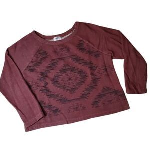 OLD NAVY Aztec Print Sweatshirt